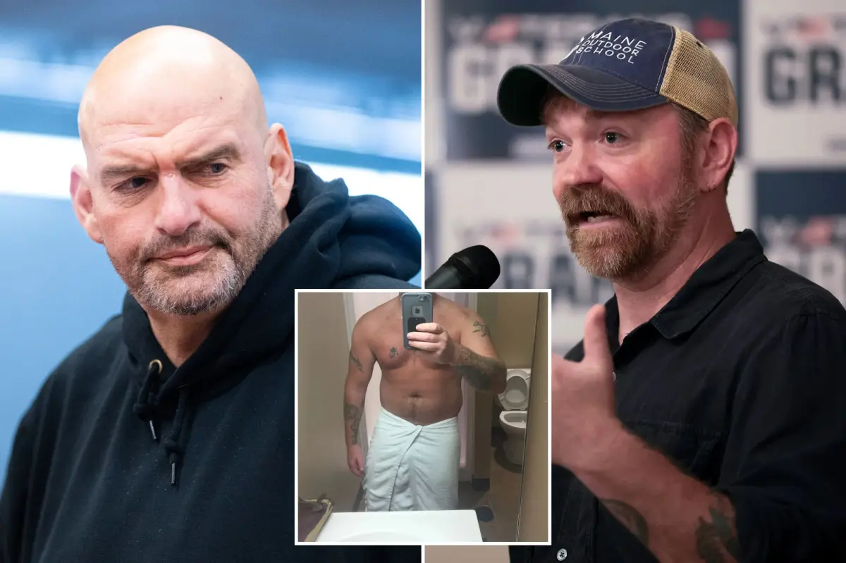 Fetterman promises to trade his hoodie for a suit if Graham Platner shows he didn’t send inappropriate photos to minors.