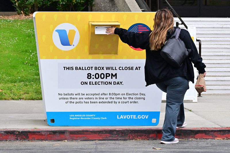 Fire damage found on mail-in ballots in L.A. before primary elections