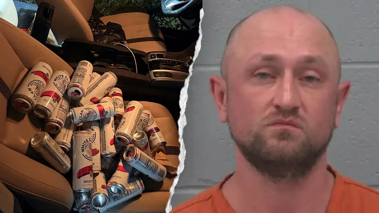 Florida man accused of having 34 open alcohol containers in his car arrested for DUI