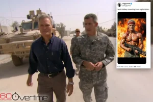 Former '60 Minutes' host Scott Pelley criticized for saying he was 'in combat' in Iraq and Afghanistan