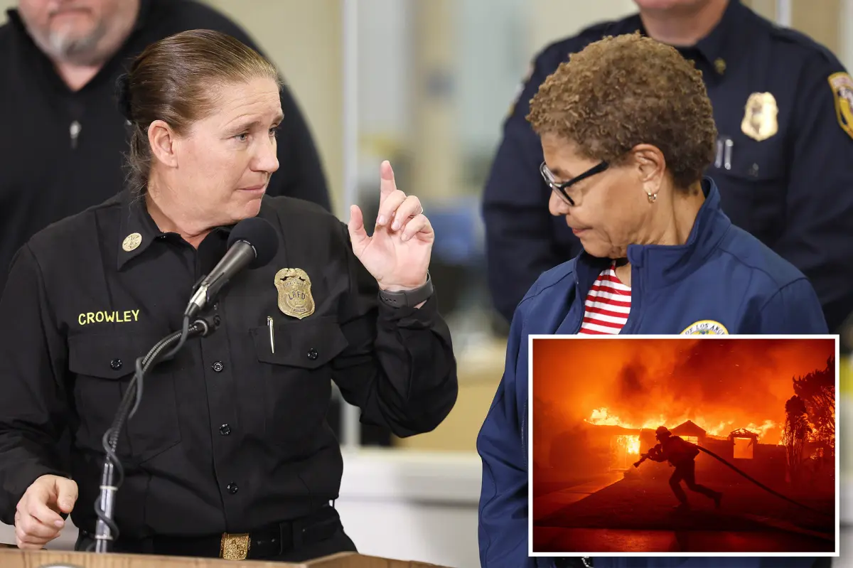Former LAFD Chief Kristin Crowley files a defamation lawsuit against Mayor Karen Bass.