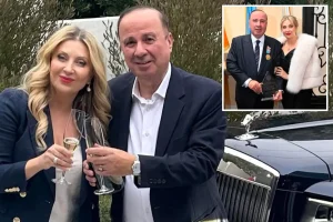 Former hospital CEO charged with misappropriating $14 million for extravagant living and son's $109,000 baptism in Beverly Hills.