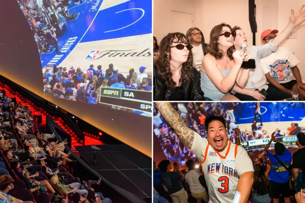 Funeral home hosts a Knicks watch party that feels like a resurrection