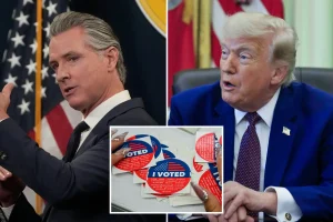 Gavin Newsom addresses Trump regarding slow vote counts in California