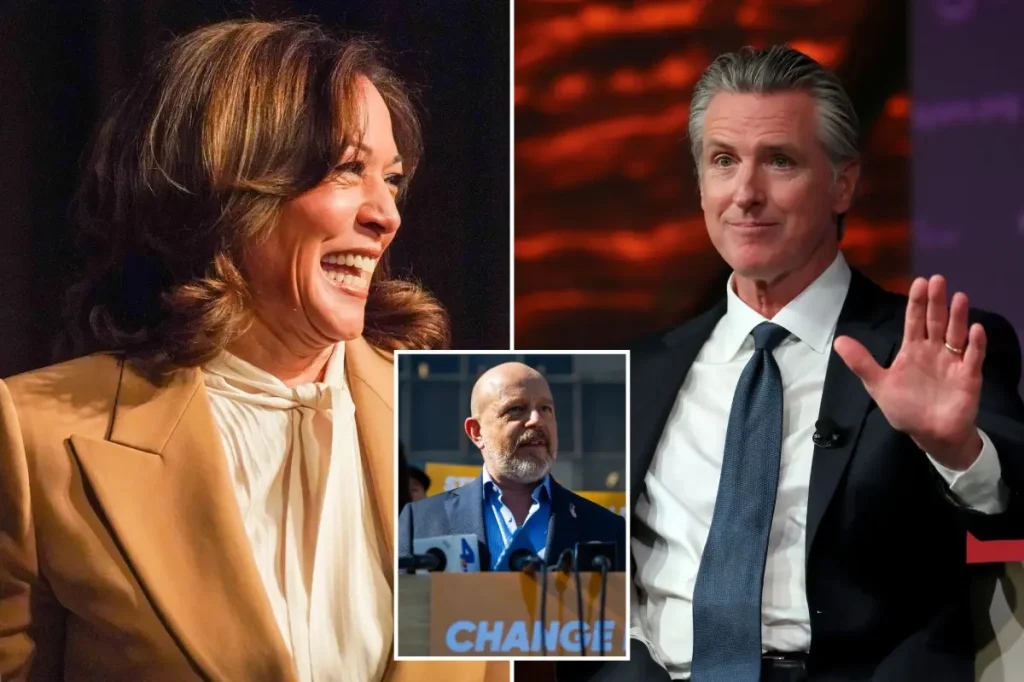 Gavin Newsom and Kamala Harris finally share their thoughts on the governor's race after being silent for months