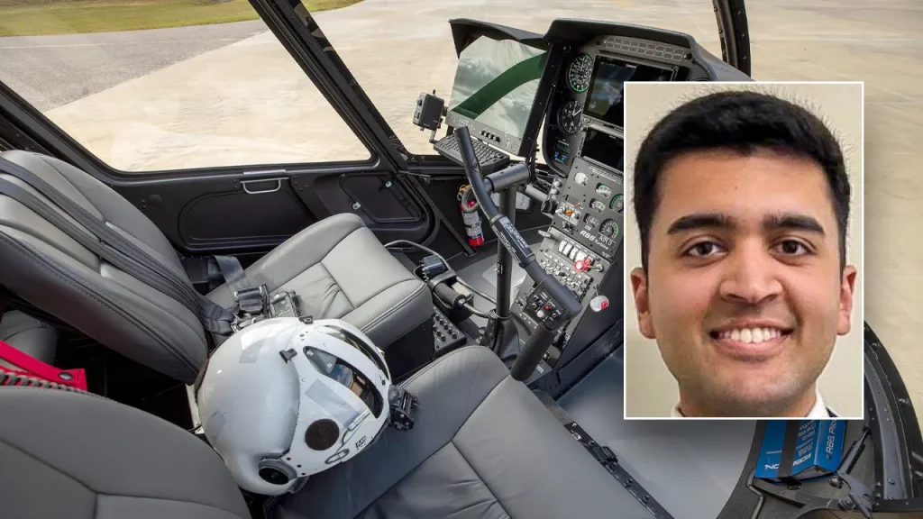 Georgia bride finds herself beneath debris with her deceased groom following a helicopter crash.