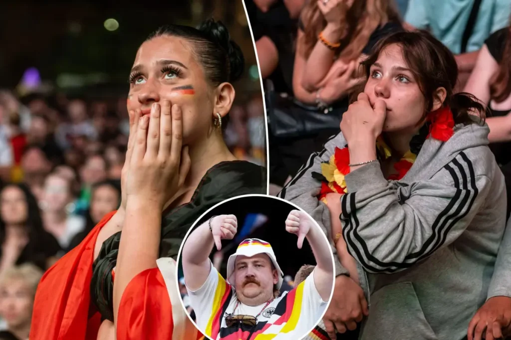 Germany fans are heartbroken after losing to Paraguay in the round of 32.