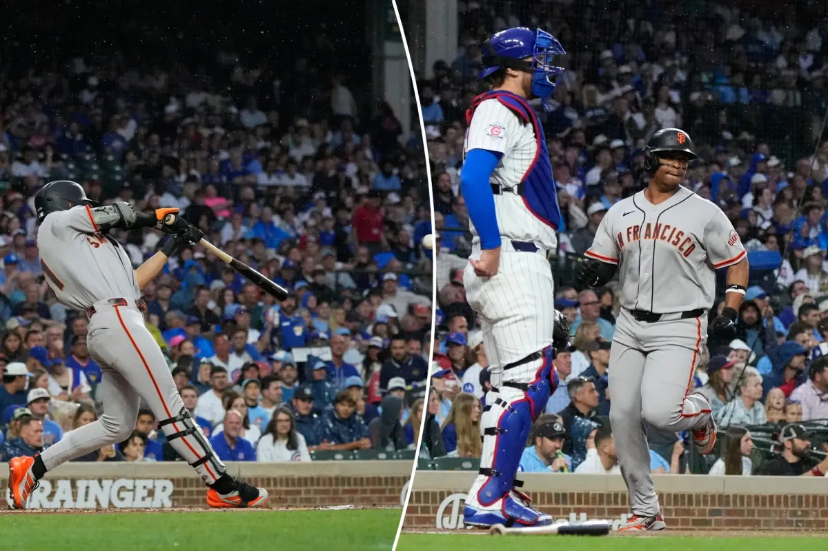 Giants narrowly defeat Cubs in extra innings, wrap up road trip at .500.