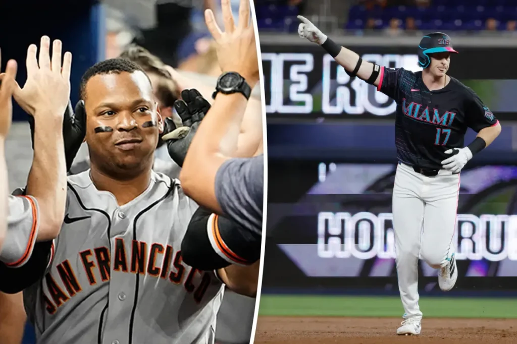 Giants' relief pitching squanders opportunity for first four-game winning streak in defeat to Marlins