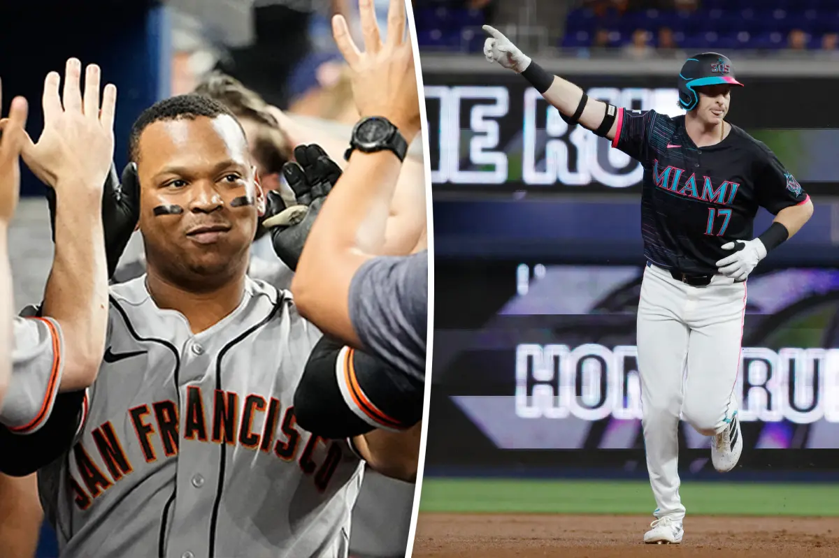 Giants' relief pitching squanders opportunity for first four-game winning streak in defeat to Marlins
