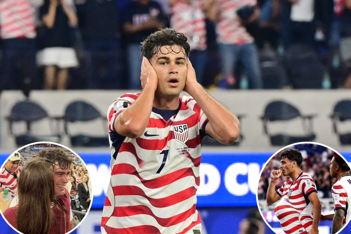 Gio Reyna experiences a memorable celebration at the 2026 World Cup