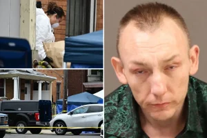 Hazardous substances, a 55-gallon drum, and a note about Ted Bundy discovered at the residence of a Philadelphia criminal connected to two missing women