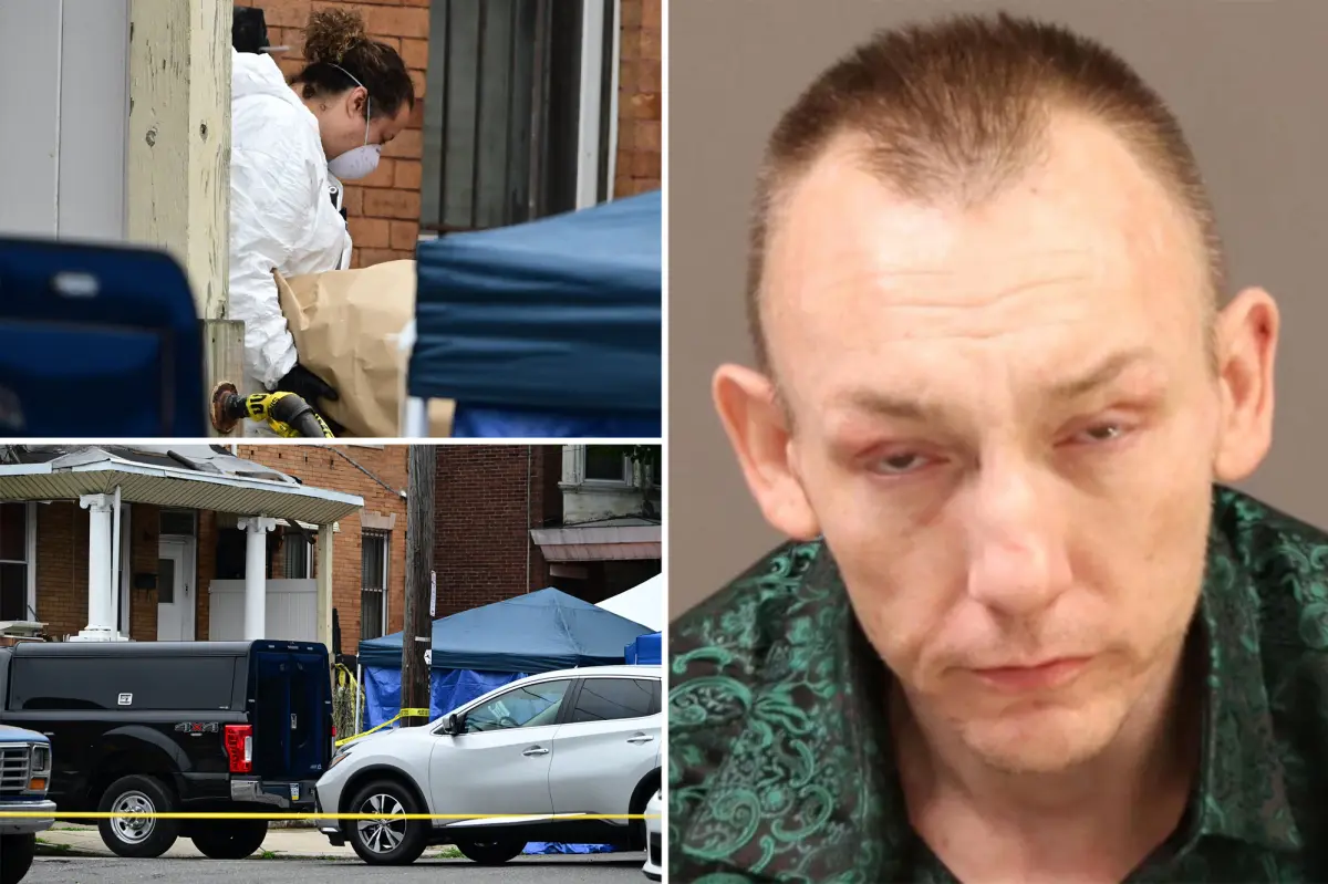 Hazardous substances, a 55-gallon drum, and a note about Ted Bundy discovered at the residence of a Philadelphia criminal connected to two missing women