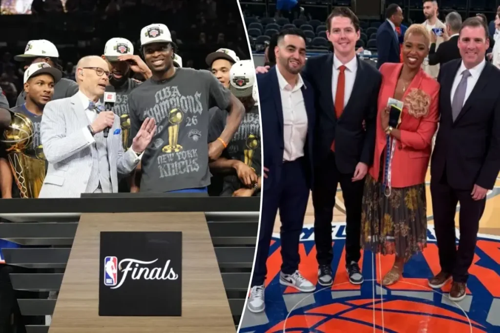 Hear Tyler Murray's commentary on the Knicks' championship victory.