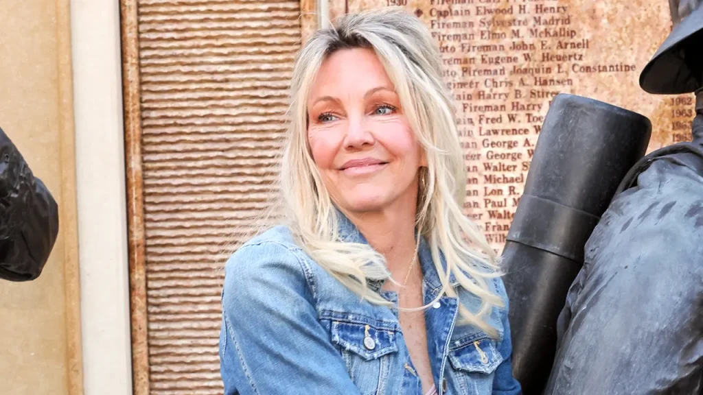 Heather Locklear shares she doesn't spend much time with those in Hollywood.