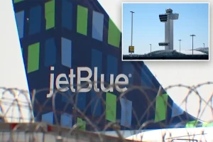 Helicopter pilot describes close encounter with remote-controlled plane on the same day a JetBlue flight strikes a drone before landing at JFK