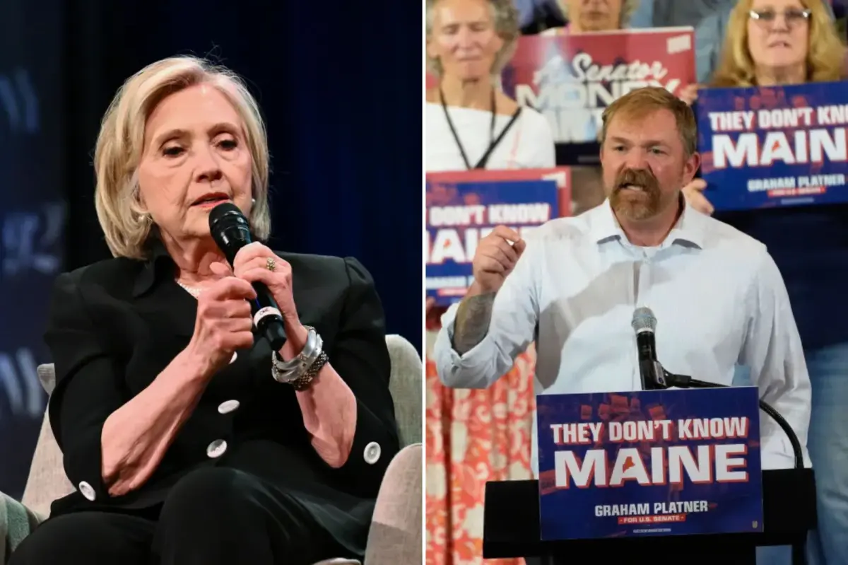 Hillary Clinton skips Graham Platner's endorsement and reduces scandals to mere 'bumps on the road'