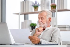 His $36,000 in rental earnings makes 85% of his Social Security taxable, year after year.