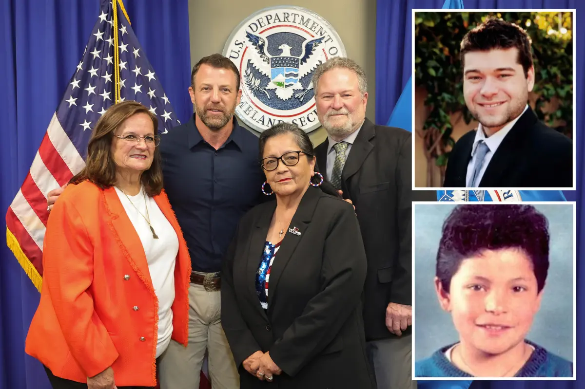 Homeland Security chief Markwayne Mullin meets with families of those killed by undocumented immigrants.