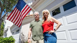 Homeowners fined by San Marcos HOA for displaying American flags outside