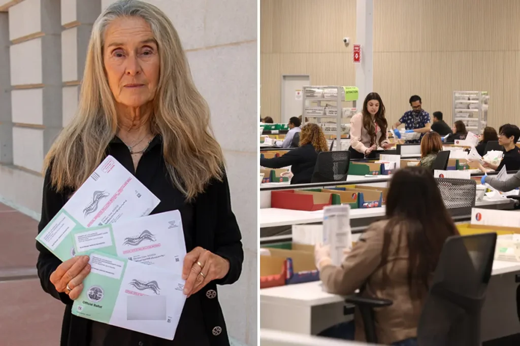 Homeowners in LA report that ballots are being sent to former residents as well.