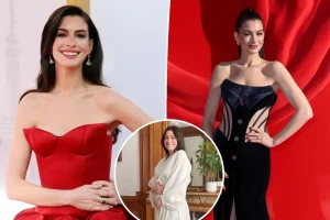How Anne Hathaway concealed her pregnancy during the 'Devil Wears Prada 2' promotional tour