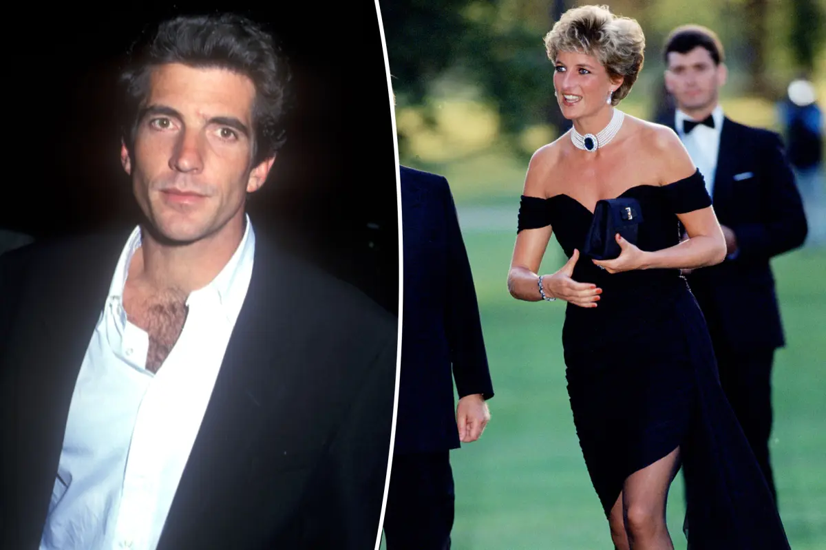 How JFK Jr. once made a pass at Princess Diana and what he admired about her the most