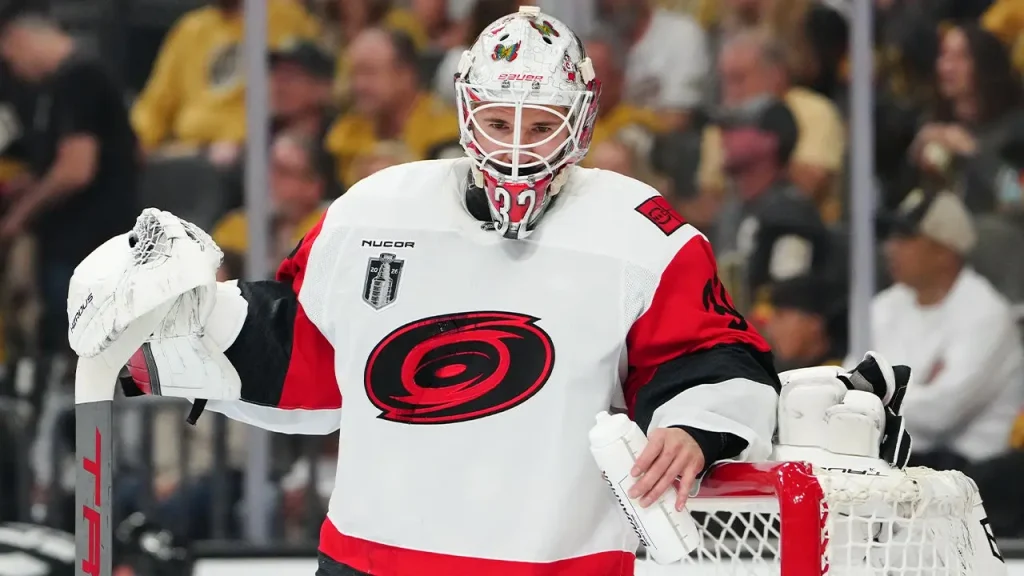 Hurricanes remain uncertain about their Game 5 goalie, but a practice hint suggests Brandon Bussi will start again