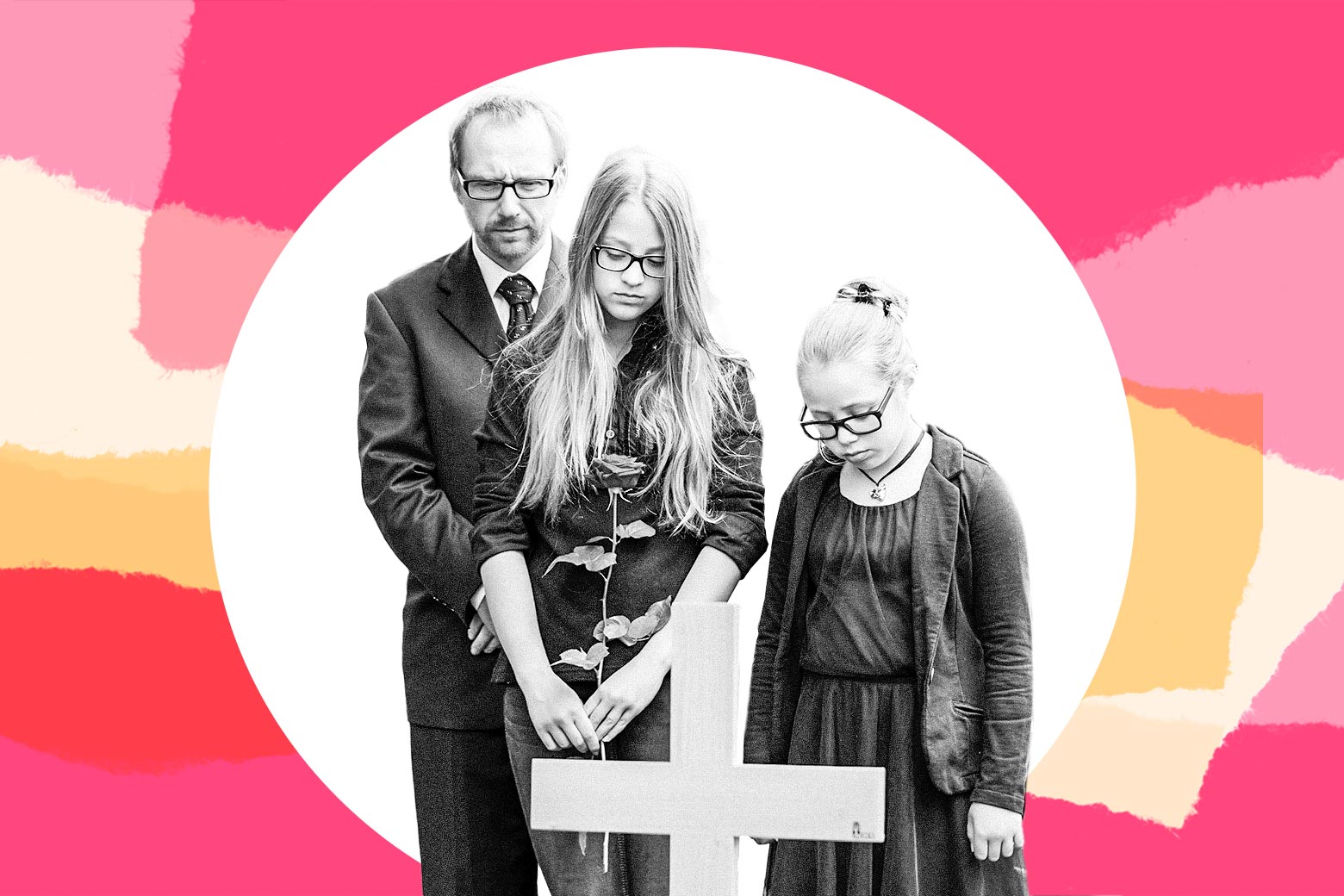 I’m in love and want to share it with my teenage daughters, but the timing related to their mother’s passing makes it difficult.