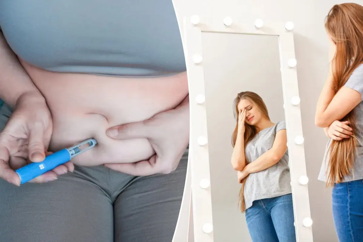 Individuals are struggling with 'ghost fat' following weight loss on GLP-1 medications.