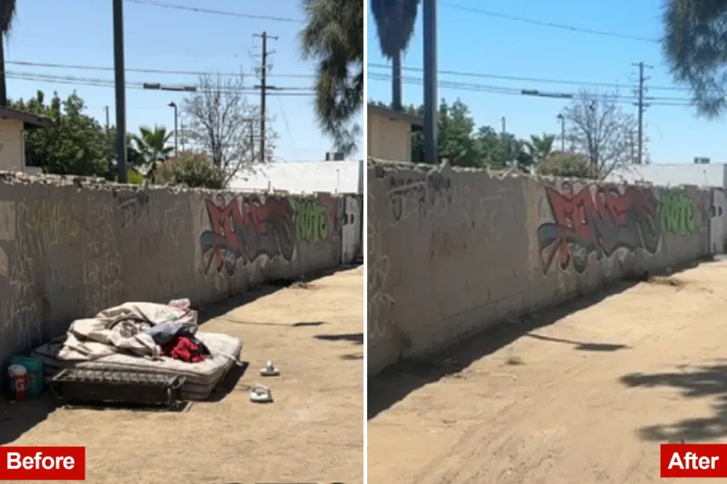 Insensitive praise for encampment cleanup angers residents: 'Somewhat Clean California'
