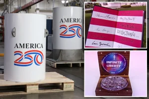Inside the America250 time capsule: a glimpse of valuable US historical artifacts