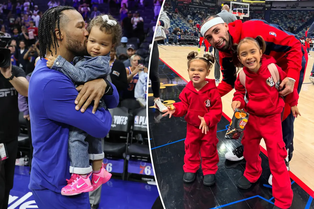Introducing the charming lineup of Knicks kids who supported their fathers during the NBA Finals