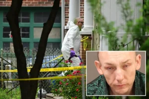 Investigators searching sewers under Philadelphia home for potential DNA and hazardous substances.
