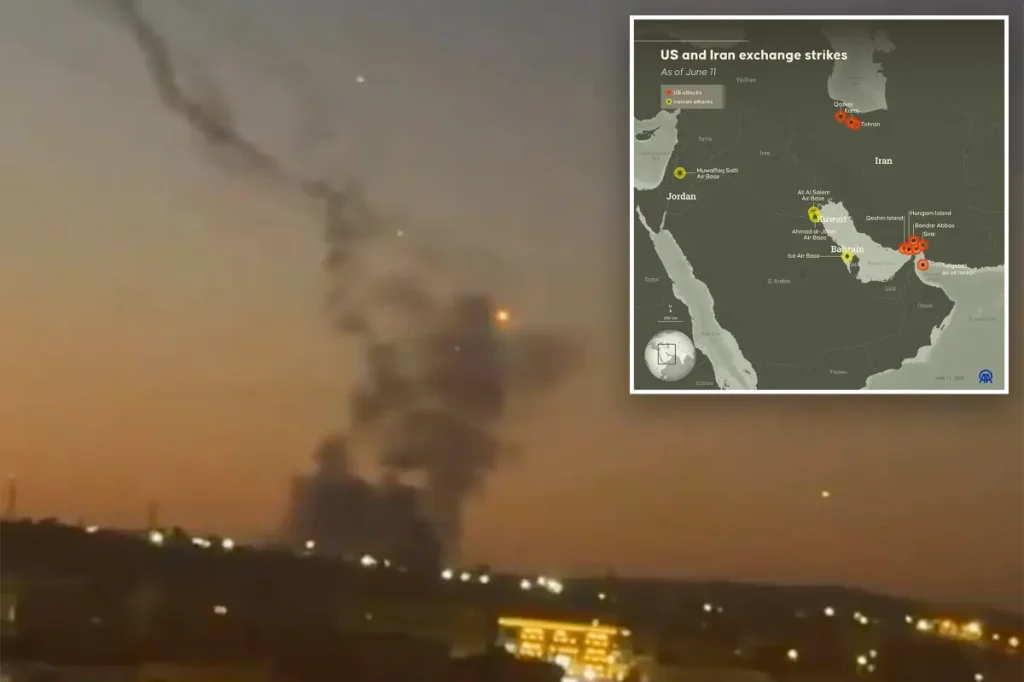 Iran strikes Gulf countries with missiles following Trump's assertion that Tehran requested him to halt US airstrikes