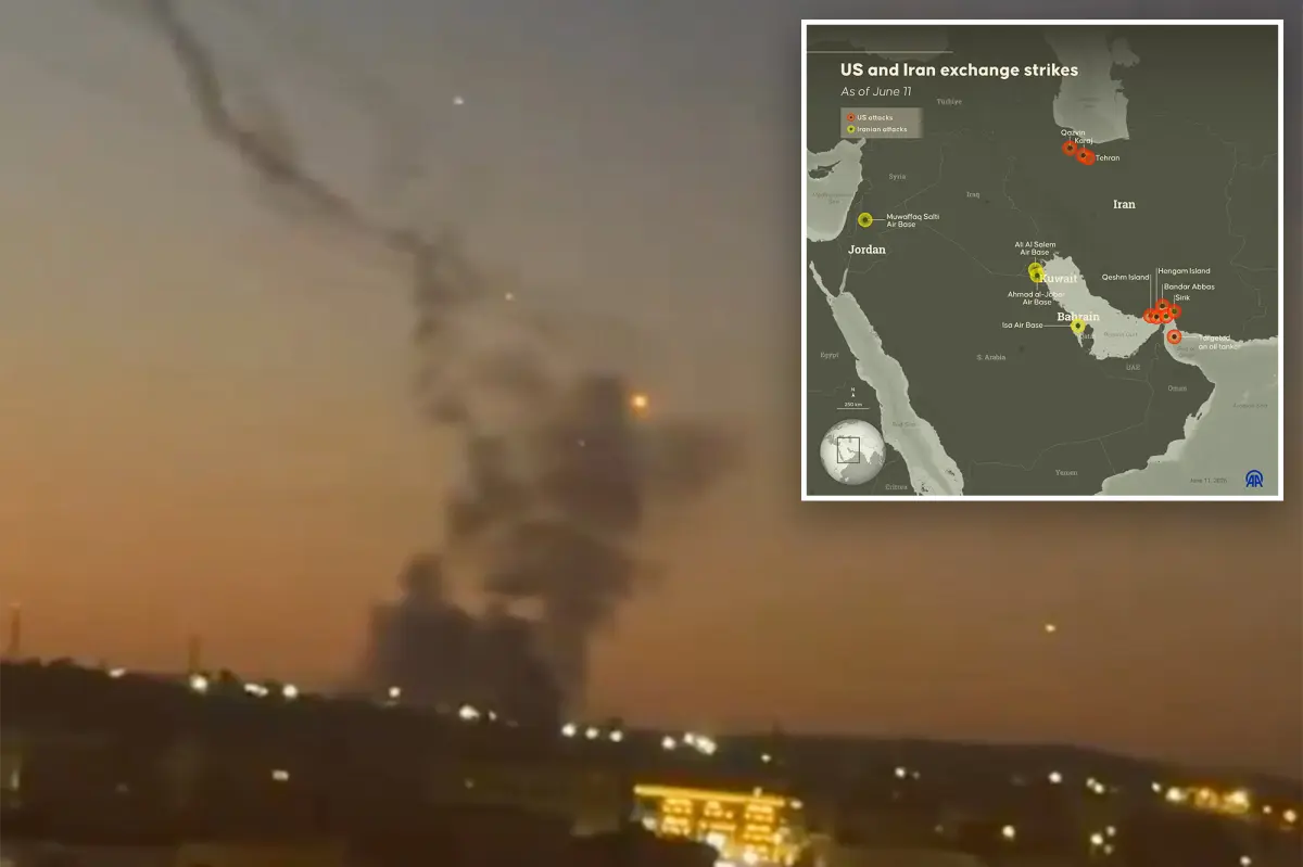 Iran strikes Gulf countries with missiles following Trump's assertion that Tehran requested him to halt US airstrikes