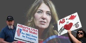 Is Alberta considering leaving Canada? Either way, Premier Danielle Smith is under pressure.