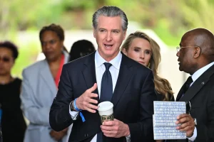 Is Gavin Newsom aware of what it means to be a Democrat?