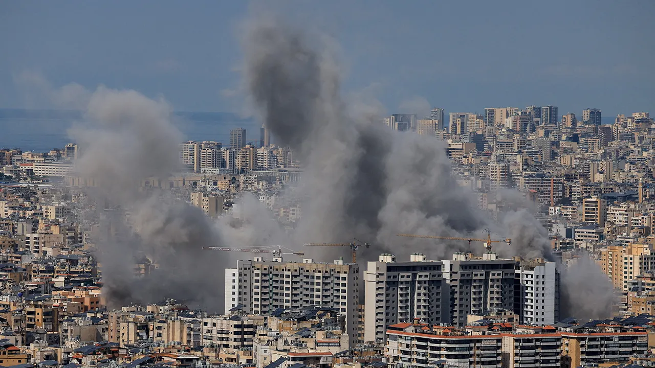 Israel targets Hezbollah in Beirut after ceasefire broken by rockets
