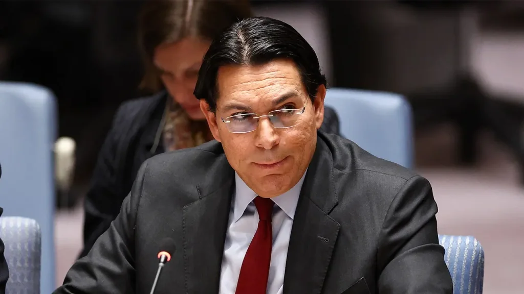 Israel's ambassador to the UN alerts that Iran is exploiting Hezbollah to undermine discussions
