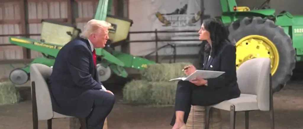 "I've Had Enough, Thank You Dear": Trump Exits NBC Interview
