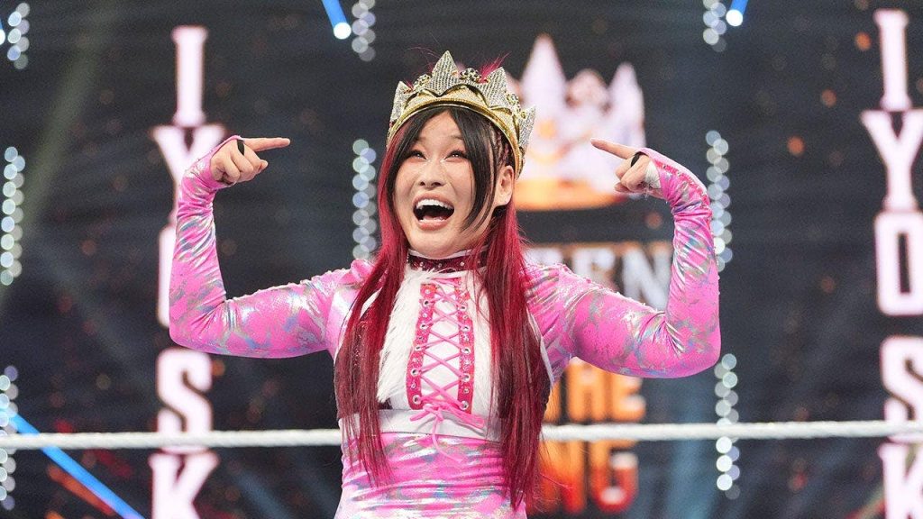 Iyo Sky claims the Queen of the Ring title and challenges Liv Morgan for SummerSlam.