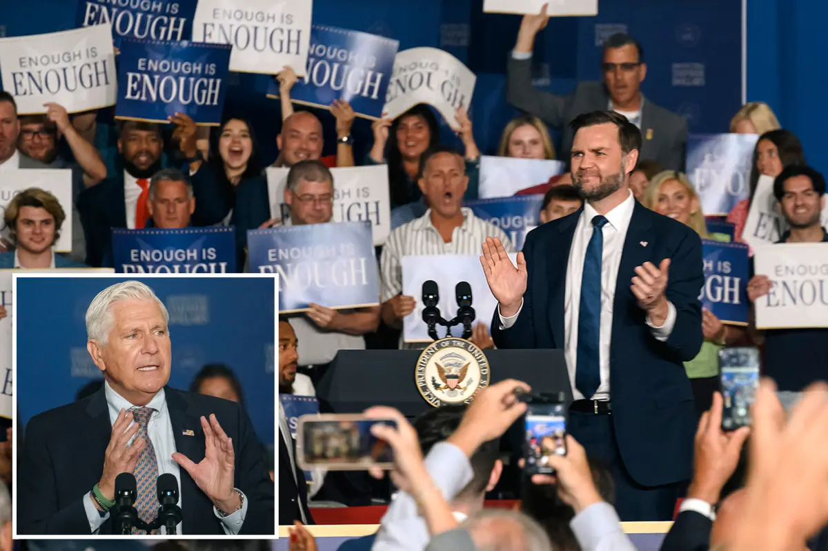 JD Vance visits Long Island and criticizes the local congressman while promising to eliminate fraud