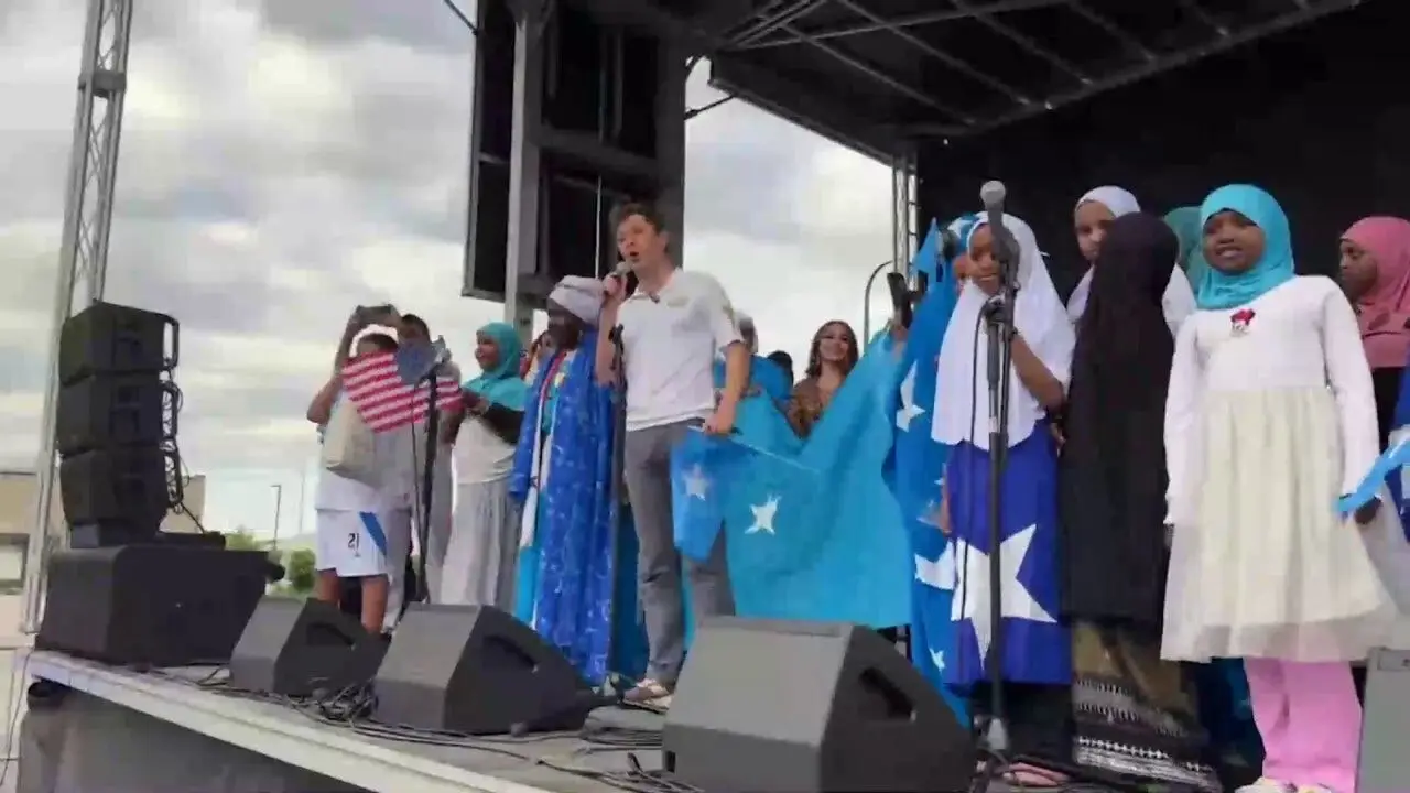 Jacob Frey refers to the Somali community as family during Independence Day event
