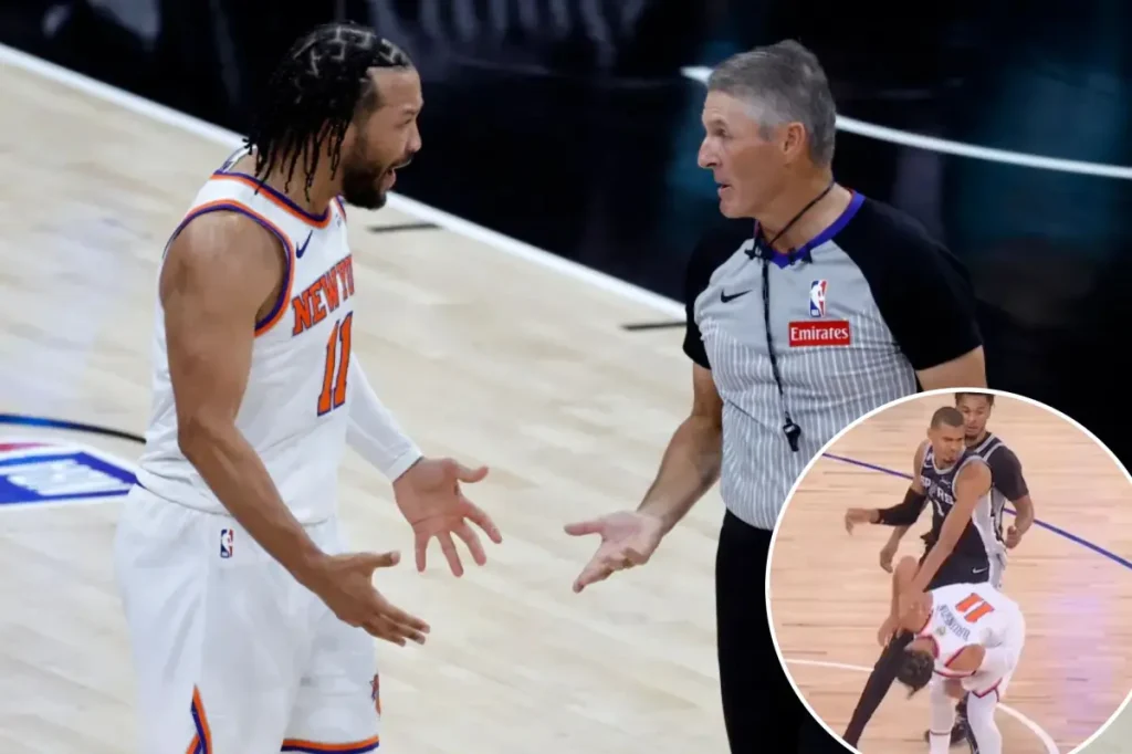 Jalen Brunson: How I held back from responding after Wemby's shove