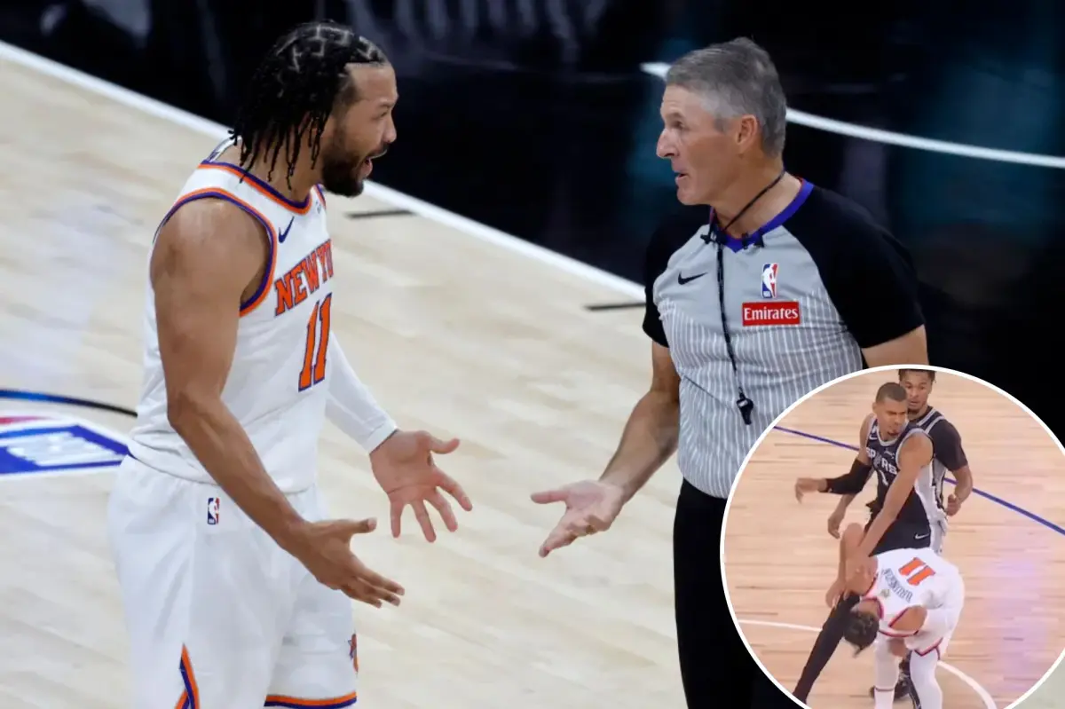Jalen Brunson: How I held back from responding after Wemby's shove