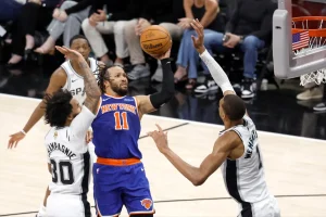 Jalen Brunson has yet to reach his full potential with the Knicks in the NBA Finals.