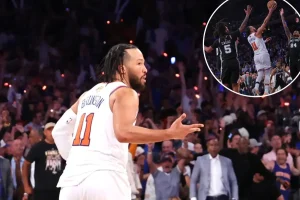 Jalen Brunson steadily worked towards helping the Knicks secure an unexpected Game 4 victory