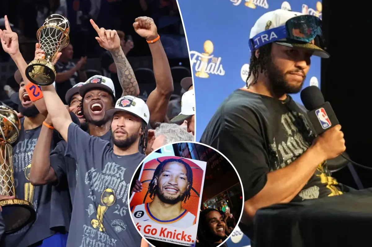 Jalen Brunson won't respond to his '1A' critics.