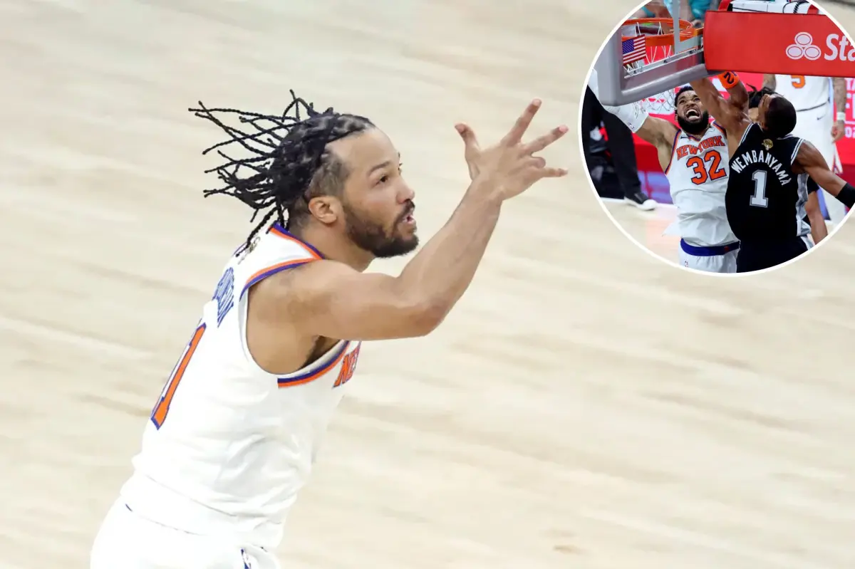 Jalen Brunson's remarkable performance leads the Knicks to victory in Game 1 against the Spurs in the NBA Finals.
